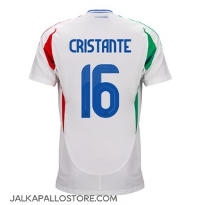 Italia Bryan Cristante #16 Vieraspaita EM-Kisat 2024 Lyhythihainen